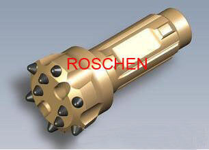 Carbon Steel Down The Hole Drilling , DTH Drill Rock Button Bit for Australia Water Well Drilling