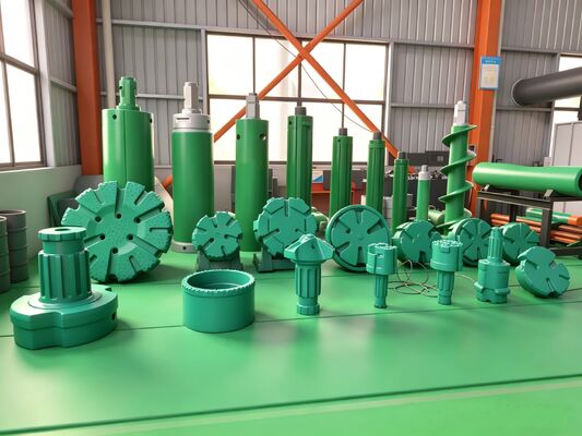 गुणवत्ता  DTH Button Bits with Tungsten Carbide, Optimized Flushing, and Proprietary Cemented Carbide Buttons for Down The Hole Drilling कारखाना
